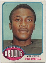 1976 Topps Base Set #317 Paul Warfield