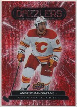 2022 Upper Deck Dazzlers Red #DZ-49 Andrew Mangiapane