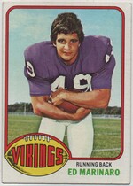 1976 Topps Base Set #419 Ed Marinaro