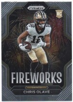 2022 Panini Prizm Fireworks #14 Chris Olave