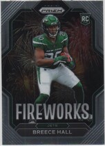 2022 Panini Prizm Fireworks #24 Breece Hall