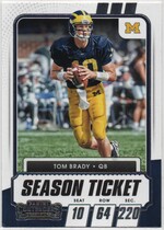 2021 Panini Contenders Draft Picks #8 Tom Brady