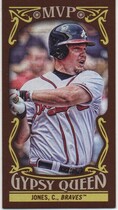2016 Topps Gypsy Queen Mini MVP #MVPM-CJ Chipper Jones