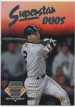 2021 Stadium Club Superstar Duos #SD-11 Derek Jeter|Mariano Rivera