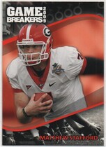 2009 Press Pass Game Breakers #GB1 Matthew Stafford