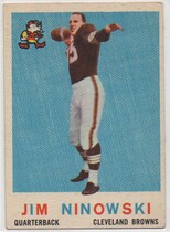 1959 Topps Base Set #125 Jim Ninowski