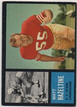 1962 Topps Base Set #160 Matt Hazeltine