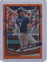 2023 Donruss Holo Orange #134 Bobby Witt Jr.