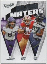 2023 Panini Prestige Alma Maters #6 George Kittle|Noah Fant|T.J. Hockenson