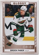 2023 Upper Deck O-Pee-Chee OPC Glossy #R-1 Brock Faber