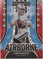 2023 Panini Rookies & Stars Airborne Red Plaid #AI-17 Jimmy Garoppolo