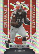 2023 Panini Rookies & Stars Crusade Silver #8 Nick Chubb