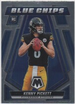 2022 Panini Mosaic Blue Chips #BC-1 Kenny Pickett
