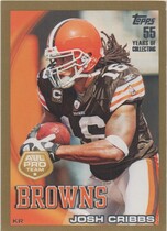 2010 Topps Gold #343 Josh Cribbs