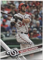 2017 Topps All-Star Game Silver Stamp #34 Bryce Harper