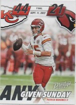 2023 Panini Prestige Any Given Sunday #ASG-1 Patrick Mahomes Ii