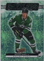 2023 Upper Deck Dazzlers Green #DZ-19 Roope Hintz