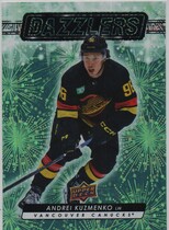 2023 Upper Deck Dazzlers Green #DZ-47 Andrei Kuzmenko