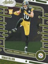2024 Panini Absolute Yellow #169 Roman Wilson
