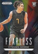2024 Panini Prizm Draft Picks Fearless #15 Kyshawn George