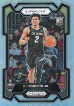 2024 Panini Prizm Draft Picks Silver Prizm #93 Kj Simpson Jr.