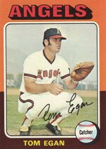 1975 Topps Base Set #88 Tom Egan