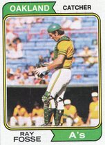 1974 Topps Base Set #420 Ray Fosse