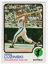 1973 Topps Base Set #189 Greg Luzinski