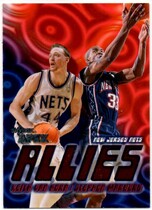 1999 Skybox APEX Allies #2A Marbury|Van Horn