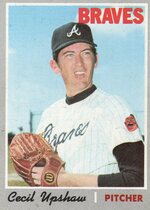 1970 Topps Base Set #295 Cecil Upshaw