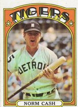 1972 Topps Base Set #150 Norm Cash