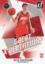 2024 Donruss Great X-Pectations #15 Reed Sheppard