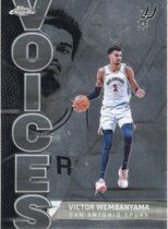 2025 Topps Chrome Voices #VS-1 Victor Wembanyama