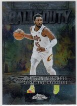 2025 Topps Chrome Ball of Duty #BD-7 Donovan Mitchell