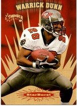 1998 SkyBox Thunder StarBurst #3SB Warrick Dunn