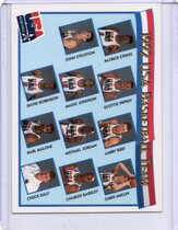 1991 NBA Hoops McDonalds #62 USA Basketball Team