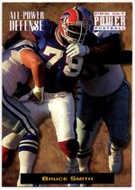 1993 Pro Set Power All-Power Defense #APD5 Bruce Smith