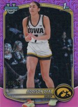 2025 Bowman Chrome Prospects Fuchsia Mojo Refractor #BCP-50 Addison Deal