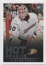 2013 Score Base Set #625 Viktor Fasth