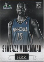 2013 Panini Prizm BK HRX #19 Shabazz Muhammad