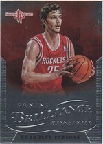 2012 Panini Brilliance #272 Chandler Parsons