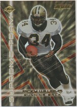 2000 Collectors Edge Supreme Team #ST14 Ricky Williams