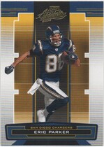 2005 Playoff Absolute Mem. #121 Eric Parker