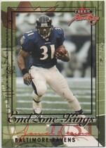2004 Fleer Sweet Sigs End Zone Kings #4EZK Jamal Lewis