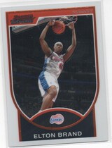 2007 Bowman Chrome #42 Elton Brand