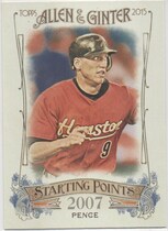 2015 Topps Allen & Ginter Starting Points #SP-75 Hunter Pence