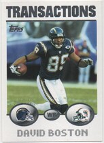 2004 Topps Base Set #265 David Boston