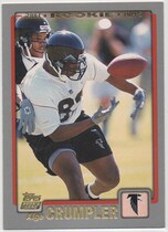 2001 Topps Base Set #370 Alge Crumpler