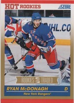 2010 Score Rookies & Traded Gold #632 Ryan Mcdonagh