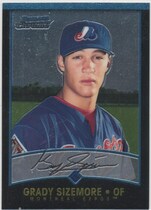 2001 Bowman Chrome #277 Grady Sizemore